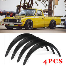 For Datsun 620 720 4PCS Fender Flares Extra Wide Body Kit Wheel Arches Mudguards