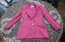 Frank Usher Vintage Pink Jacket Blazer 12