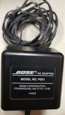 Bose PS51 AC Adapter Lifestyle 5, 3, 8, 12 MUSIC SYSTEM CD PLAYER Power Supply