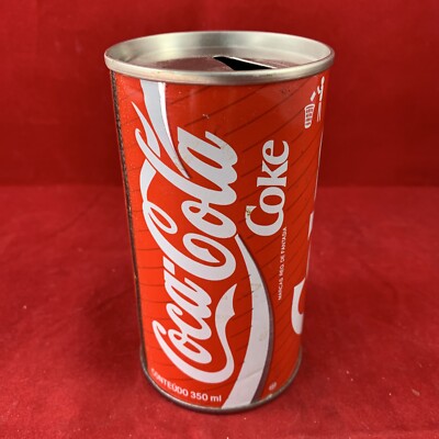 VTG Coke Pull Tab Brazilian 350 ML Coca-Cola Can Brazil Steel | eBay