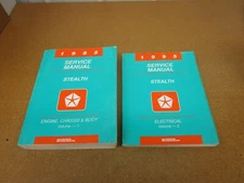 1995 Dodge Stealth R/T AWD Turbo service shop dealer repair manual ORIGINAL SET