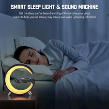 Table Lamp Bluetooth Speaker Control Music Rhythm Pickup Clock Alarm Clock Smart