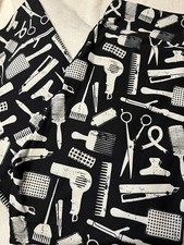 New Hairdresser One Size Capri Leggings Size 2-12 Free Shipping