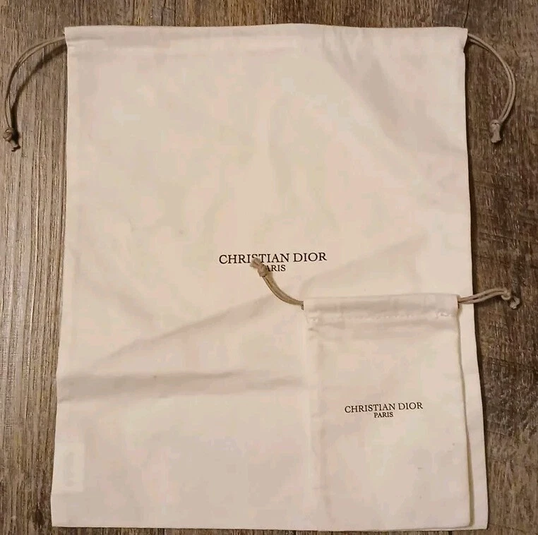 Lot de 2 pochettes à cordon Maison Christian Dior 