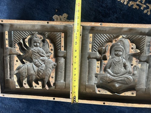 Stunning, Antique Wood Cement Mold from India No Markings. - Picture 16 of 17