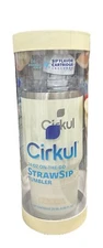 Cirkul 24oz On The Go Strawsip Tumbler Pearl Color Sip Flavor Cartridge Included