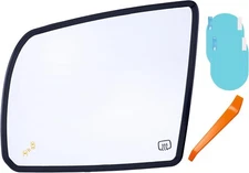 EAP Driver Side Mirror Glass Compatible with Toyota Tundra/Sequoia 2007-2021