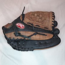 Rawlings 12 1/2" RBG36BTN Baseball Glove Brown Black RHT