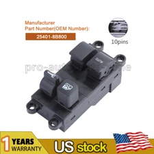 Front Left New Power Window Switch For 1998-2004 Nissan Frontier 254018B800