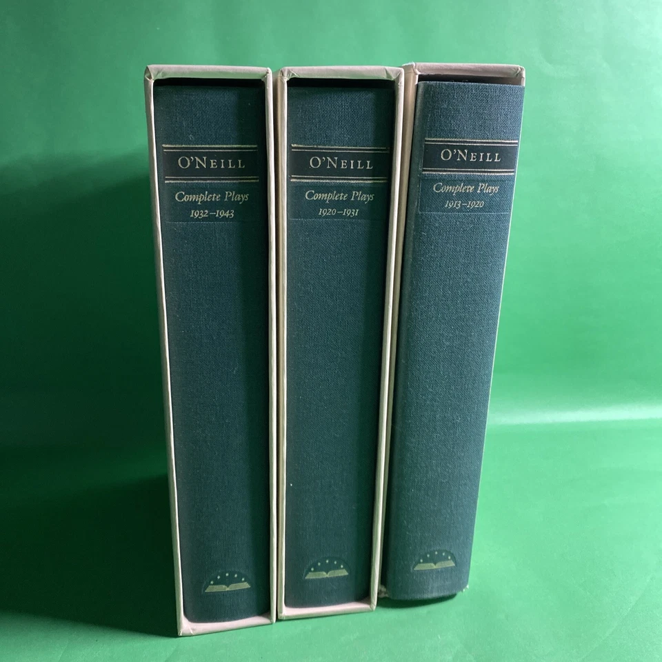 Library of America: Eugene O’Neill, Plays - Lot of 3 Volumes in Slipcase / JAW Foto 2 de 4