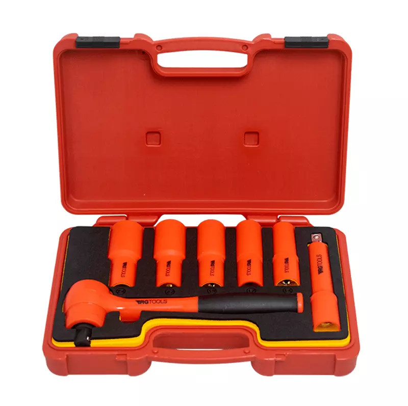 RG Tools VDE Insulated Socket Set 1 2