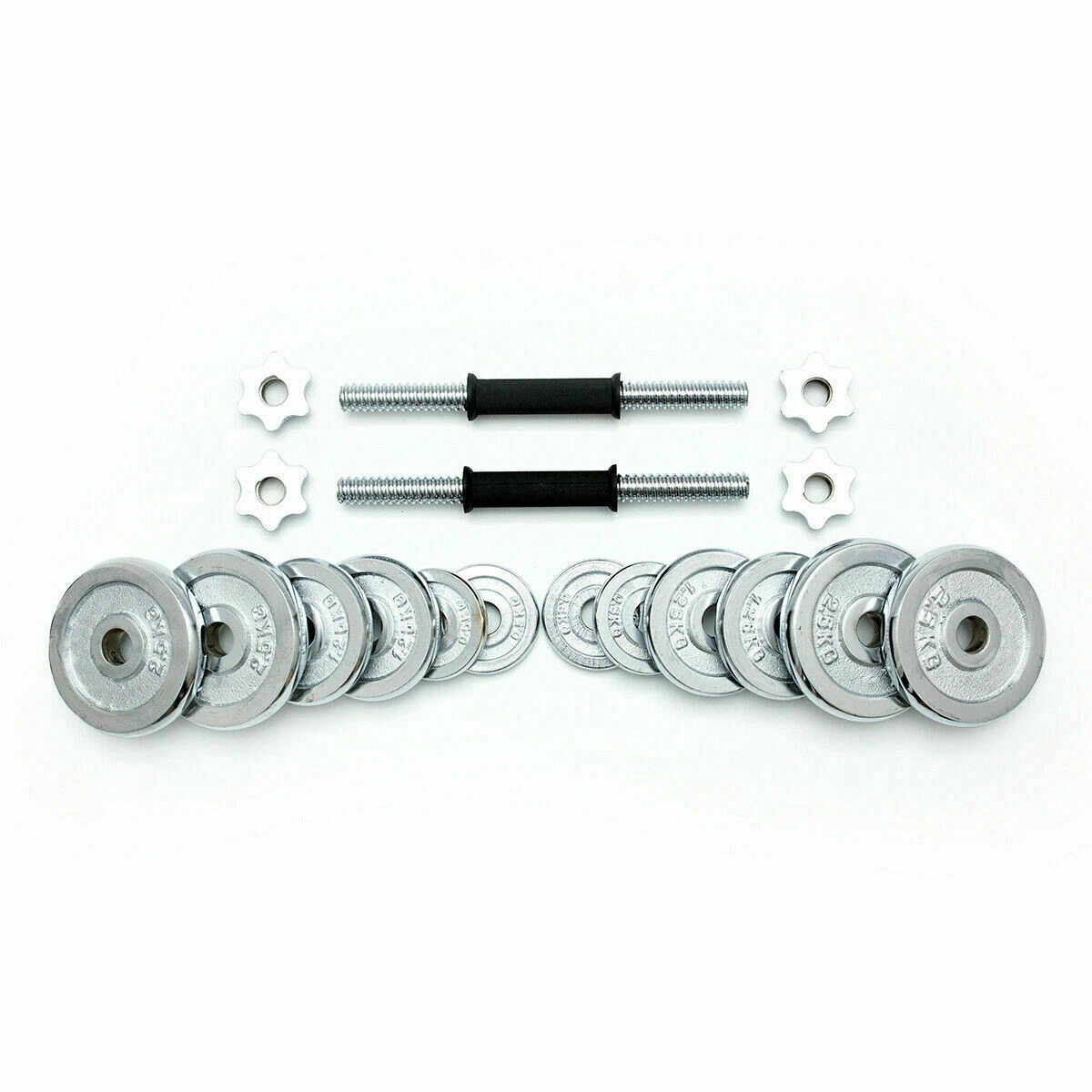 Viper 20kg Cast Iron Dumbbell Set Hand Weight Lifting Home Gym Fitness Chrome
Opens in a new window