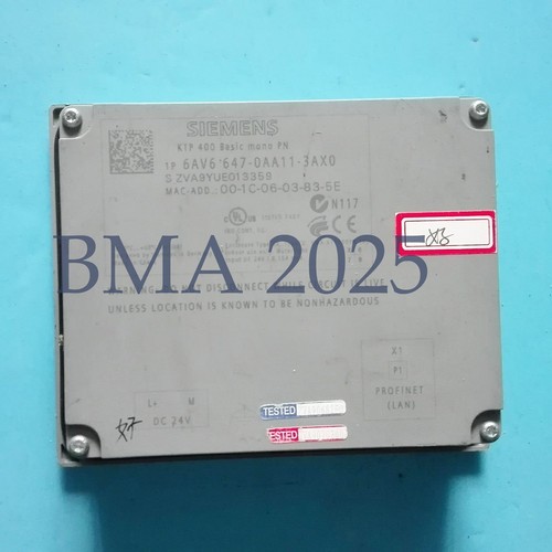 Pantalla táctil usada HMI 6AV6 647-0AA11-3AX0 1 PIEZA totalmente probada DHL envío gratuito SM9T