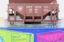 ROUNDHOUSE 1409 HO ORE BROWN CAR PENNSYLVANIA  8269  KIT UNBUILT L-1384