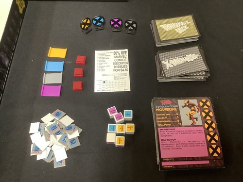 Vintage Marvel 1992 Uncanny X-Men Alert Adventure Game, Missing Instruction Book - Picture 4 of 4
