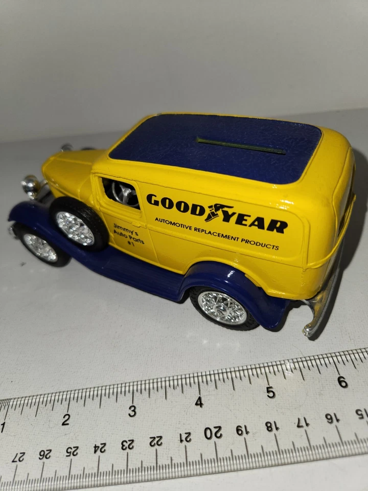 Ertl #9381UA Jimmy's Auto Parts" Goodyear #1" 1932 Panel Delivery Van  - Image 3 of 4