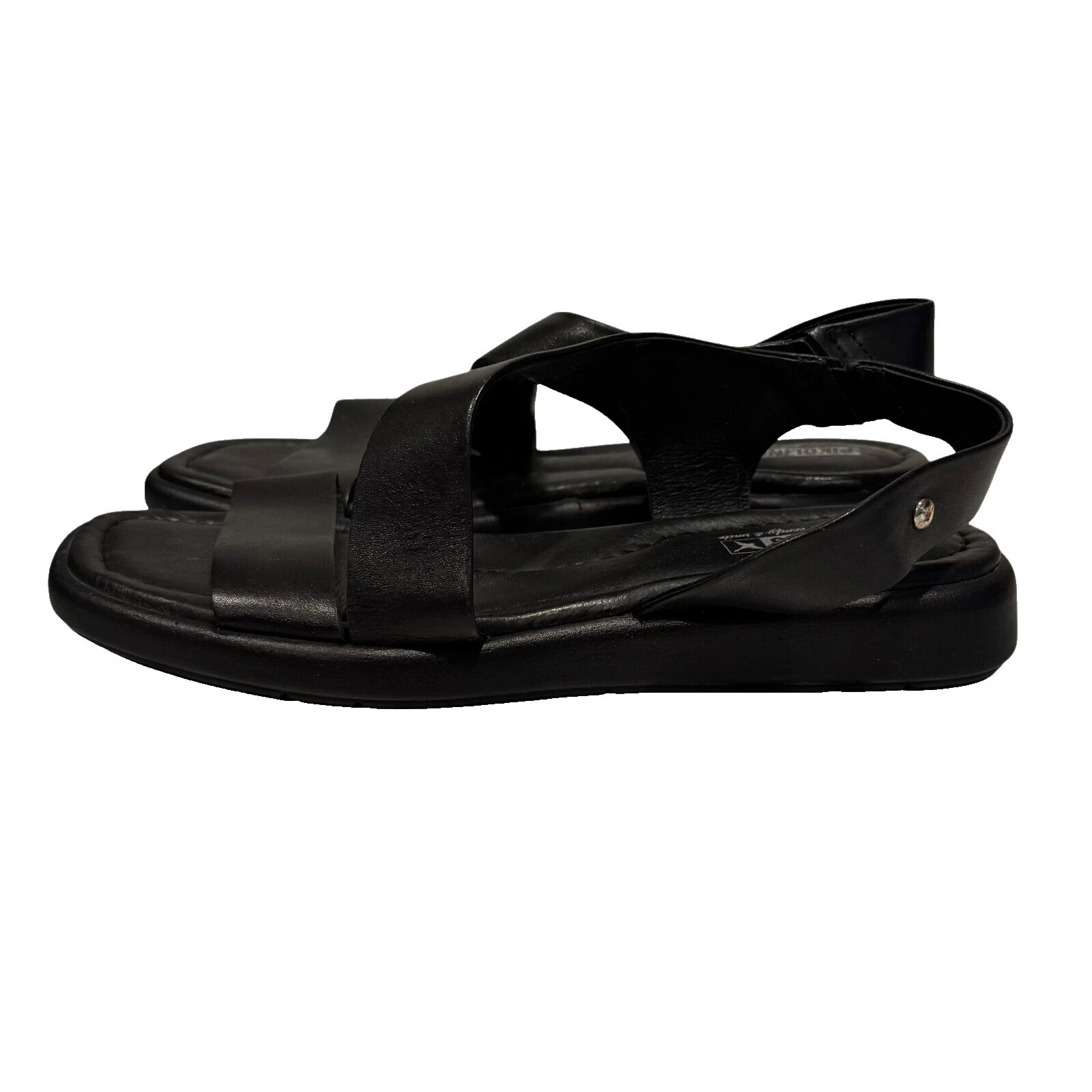 Pikolinos Black Sandals for Women