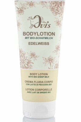 Ovis Bodylotion mit Bio-Schafmilch und Edelweiss
