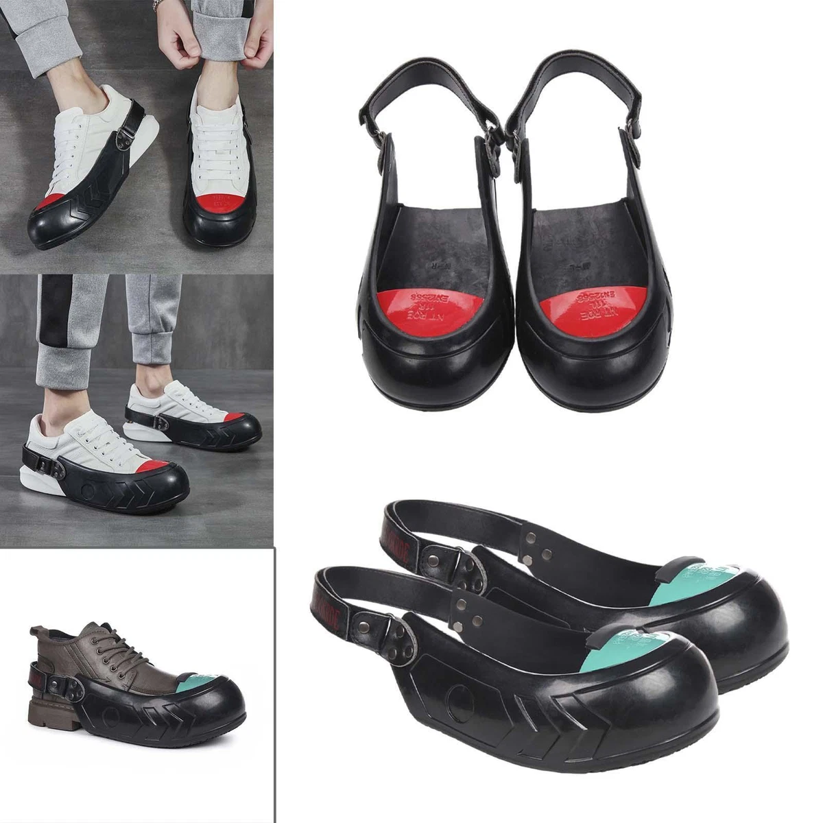 Steel toe sales cap overshoes