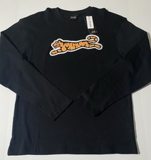 Le Tigre Mens Lightweight Sweater Long Sleeve Large Embroidered Logo New