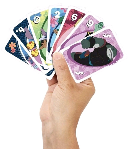 UNO All Wild Card Bundle Travel Family Holiday Children Game Lilo & Stitch J1014 - Picture 12 of 14