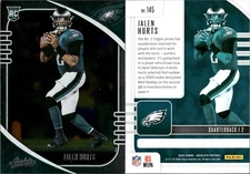 Jalen Hurts  Rookie lot of 10 Football Cards Philadelphia Eagles  NFL-514
