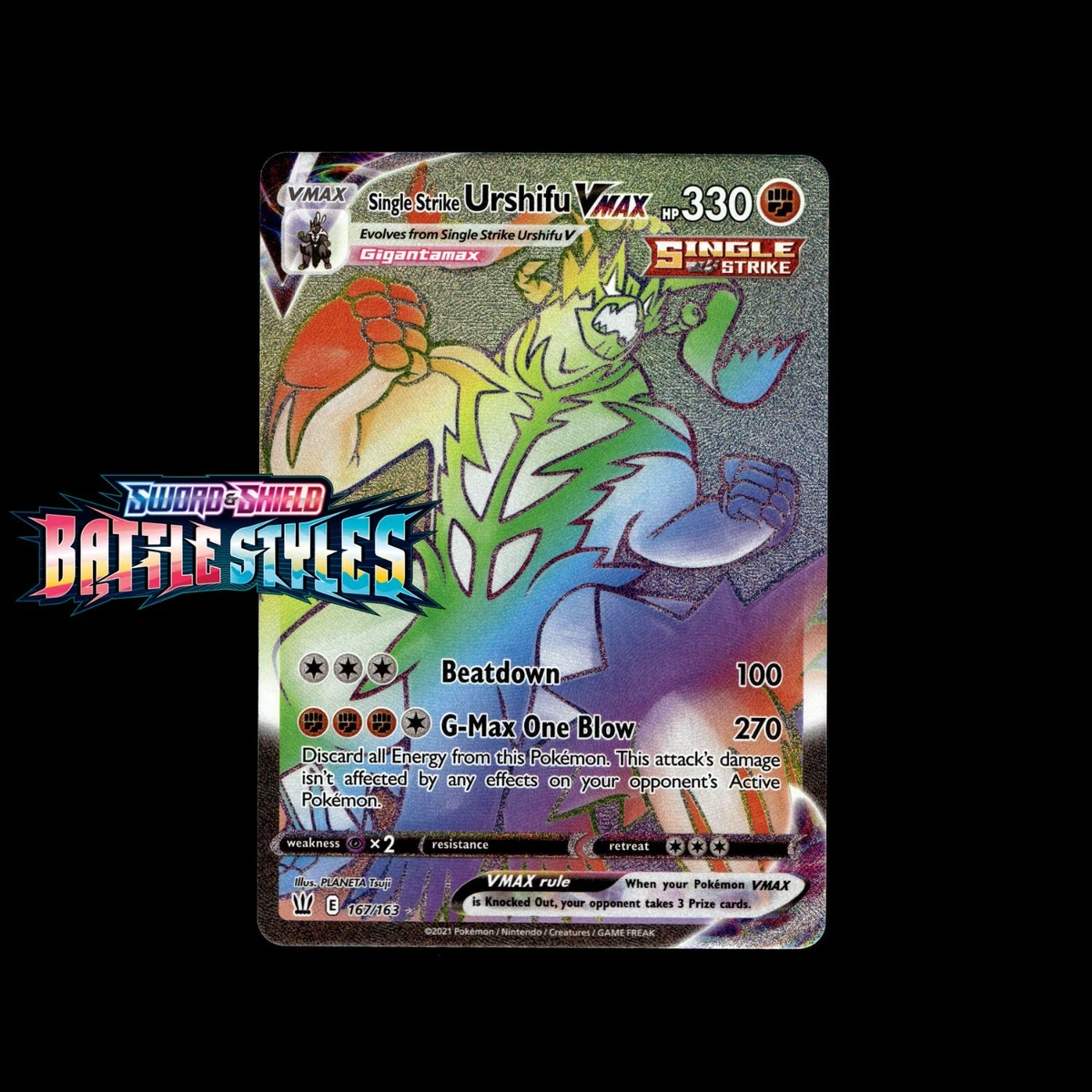 Single Strike Urshifu VMAX Pokémon TCG Cards for sale | eBay