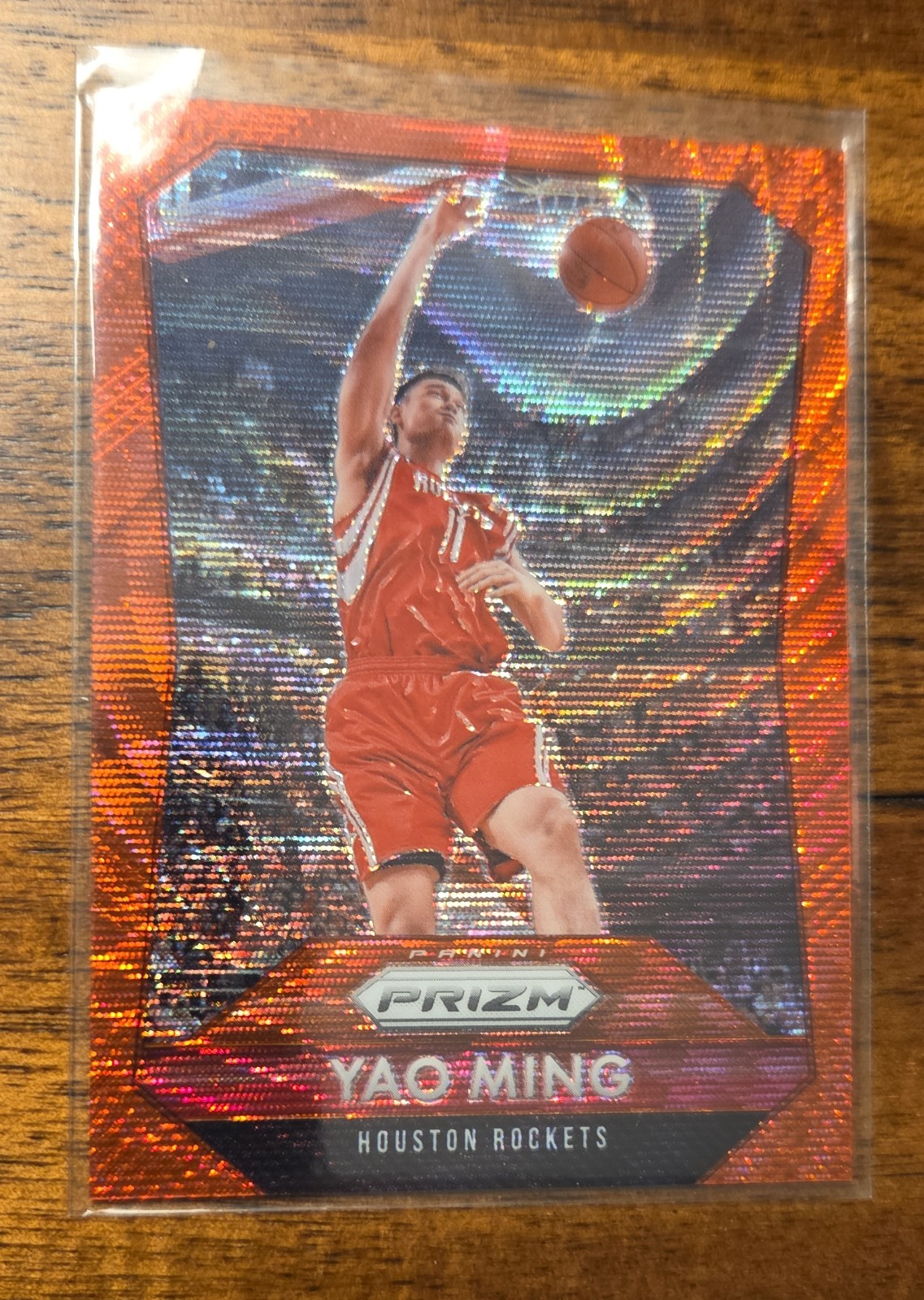 2015-16 Panini Prizm - Yao Ming #262 Ruby Wave Prizm /350