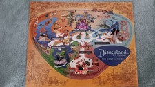 Disneyland Map Pin Set (Includes 5 Pins And Map)