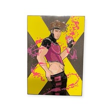GAMBIT X-MEN MARVEL FANTASY PIN X-FRATERNITY