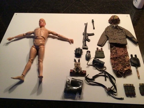 Vintage Hasbro GI Joe 12", with German gearbox uniform, SOTW, 1/6, nice set!