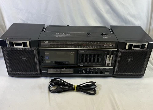 JVC Boombox PC-30 2 Way 4 Speaker PC-30J Needs Volume Repaired