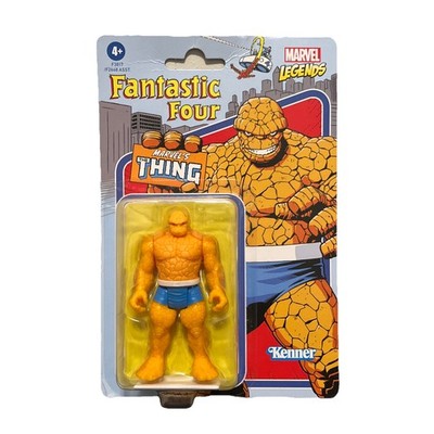 Fantastic Four - The Thing - Marvel Legends Retro 3.75'' Figure Kenner -Brand New