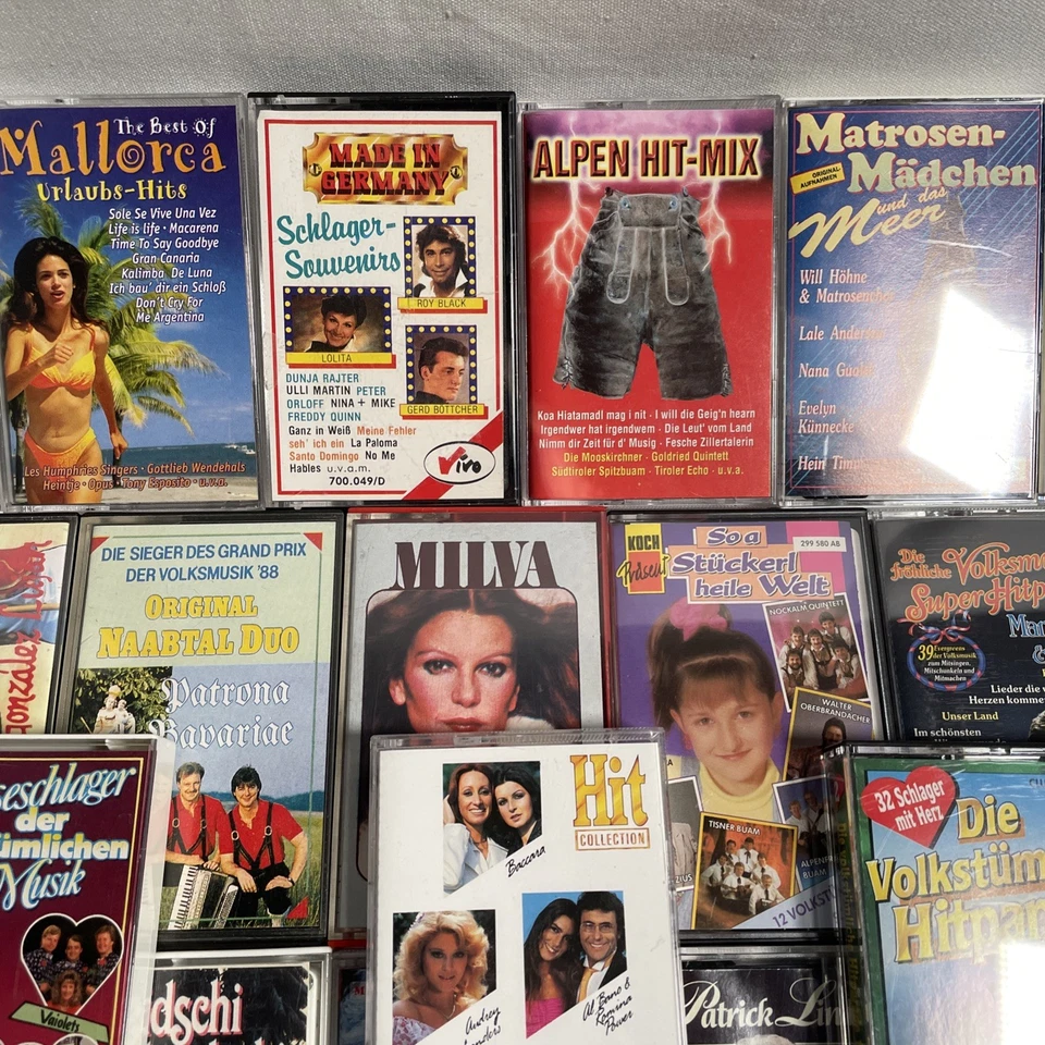 30 Stück SAMPLER HITS VARIOUS Originalkassetten MC Audio Kassetten Music Tape - Bild 4 von 4