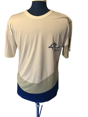 Fraport T Shirt White Size L New Unisex Sports Casual