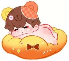 Sweet Emilya Puff Dudu Cloud Plushie Beast Weaving Bear Mini Figure