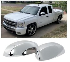 Mirror Covers Caps Compatible with Chevrolet Silverado Tahoe, GMC Sierra Yukon