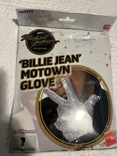Smiffy's Michael Jackson 'Billie Jean' Motown Sequined Glove Adult Unisex Silver