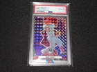 Mike Trout 2022 Purple Mosaic Prizm #98 33/49 PSA 10