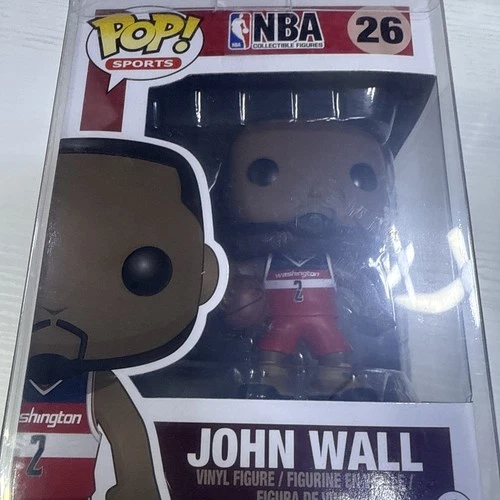 JOHN WALL Funko POP! Vinyl NBA Basketball #26 Washington Wizards VAULTED Poplife