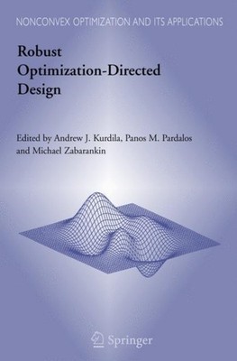 Kurdilla - Robust Optimization-Directed Design - New hardback or cased - X555z