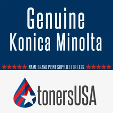 Genuine Konica Minolta 8937-747 2 Black Toner Cartridges - NEW SEALED