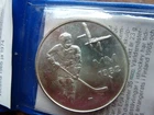 Finnld 50 Markka 1982, UNC Ice Hockey World Cup 82, Silver, KM# 60