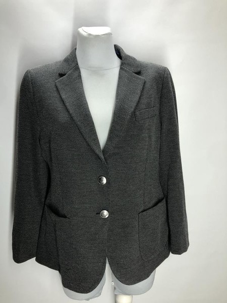 Women Gant Blazer Grey Viscose 42 / XL / 50