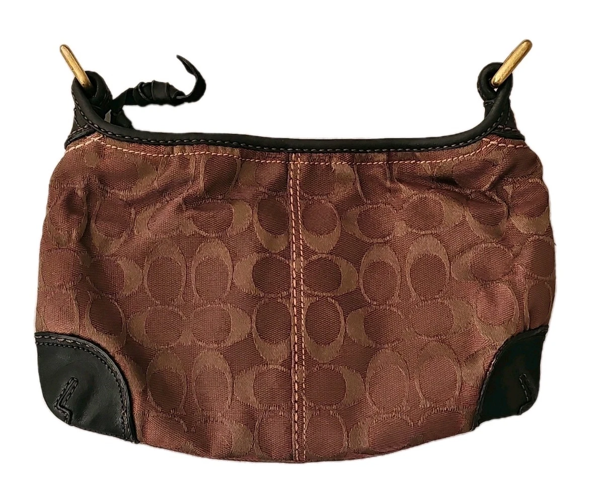 Coach Brown Signature Hobo Bag for sale | eBay