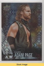 2021 Upper Deck AEW All Elite Wrestling Pyro Hangman Adam Page #7 READ 0w6