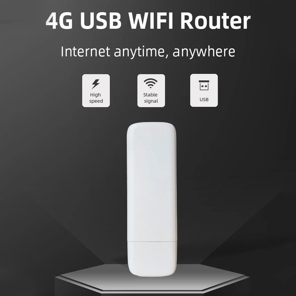 4G LTE USB WiFi Modem With SIM Card Slot 150Mbps High Speed 8 Users Sharing BEA - Image 3 of 4