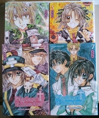 The Gentleman s Alliance Cross-Manga Volumes 4 -7 Version Francaise-Französisch 