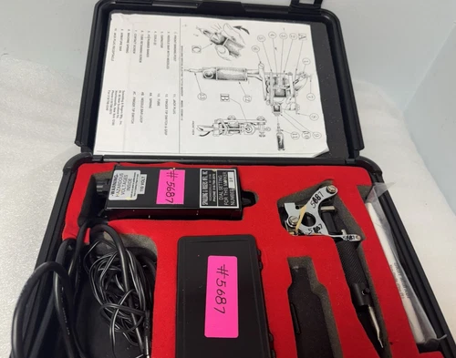Spaulding & Rogers Electric Tattoo Animal Marker Kit-110V, SN 5687 - product listing photo