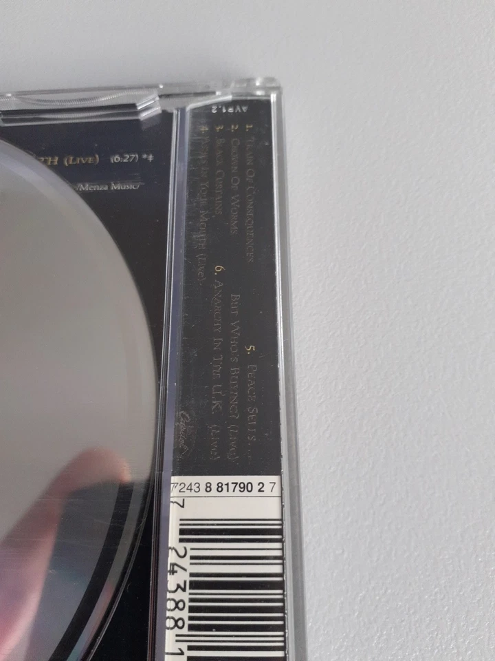 CD Maxi Single EP Megadeth - Train of consequences - Special Edition Collectors - Bild 4 von 4